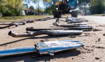 SEGURIDAD: SE DESTRUYERON 100 CAOS DE ESCAPE NO HOMOLOGADOS